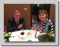 Dick with Joan Stott